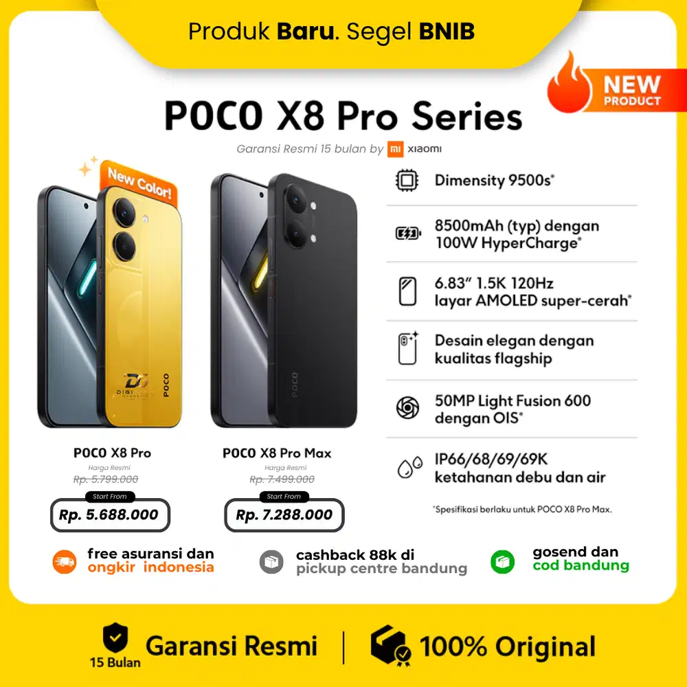 POCO X8 Pro Series | POCO X8 Pro Max (12GB/512GB) (12GB+256GB)56