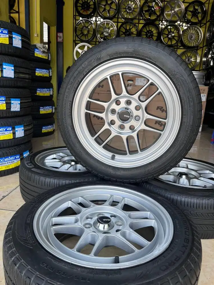 VELG RPF F2 R15*7 H4*100/114 Brio,Agya,Ayla,Sigra,Calya.Jazz,Mobillio