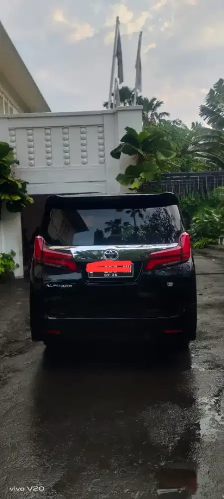 Alphard nik 2020 registrasi 2022