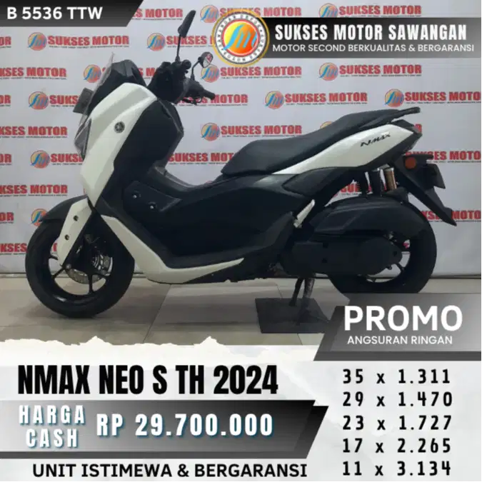 GRATIS BALIK NAMA NMAX NEO S TH 2024 N MAX KEYLES MULUS BERGARANSI