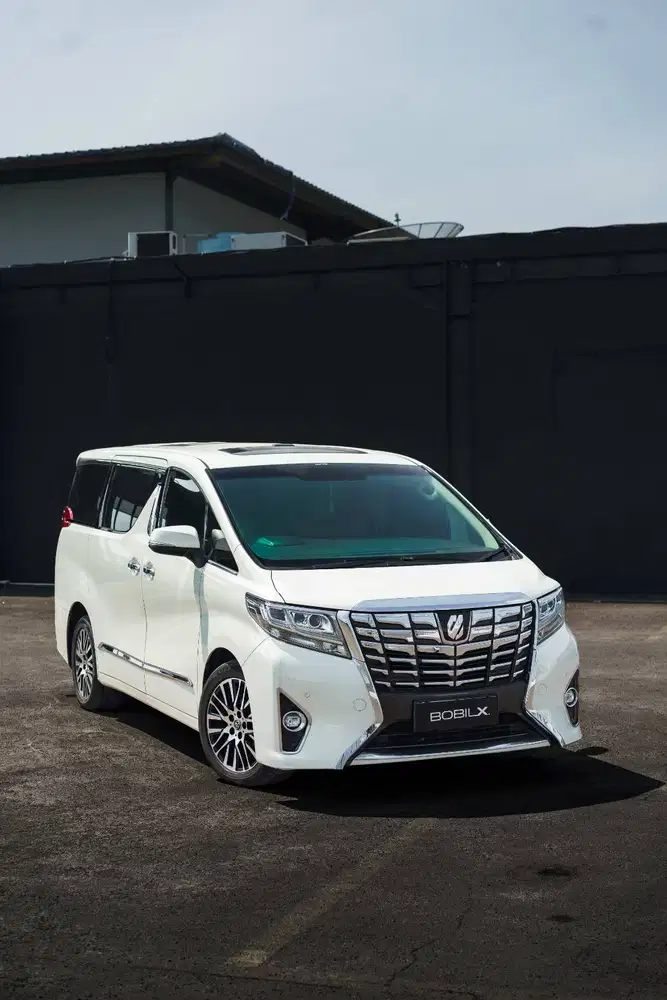 NIK 2015 Toyota Alphard G 2.5 Pearl White on Beige