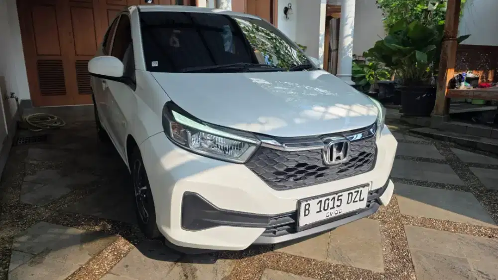 Brio 1.2 E Satya matic 2024 pjk on bln 9/2026 KTP km 19rb record