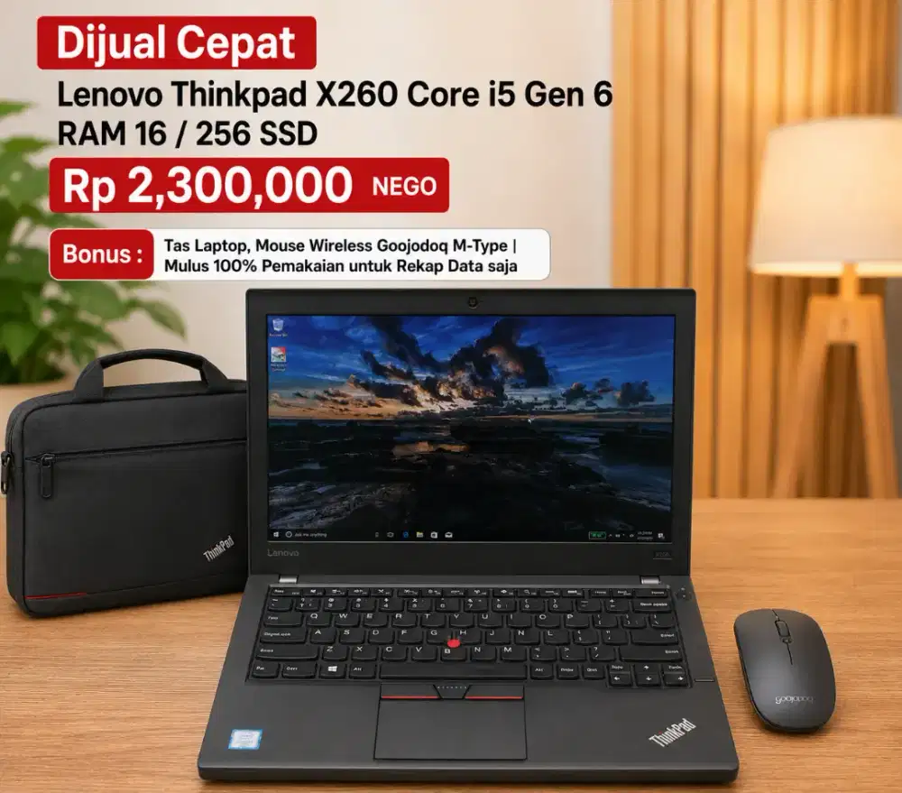 Lenovo Thinkpad X260 i5 Gen 6