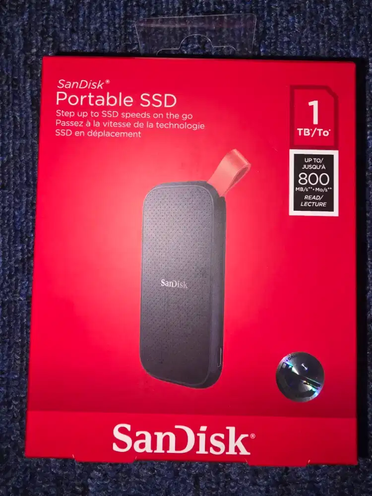 New Sandisk Portable Ssd 1TB Original