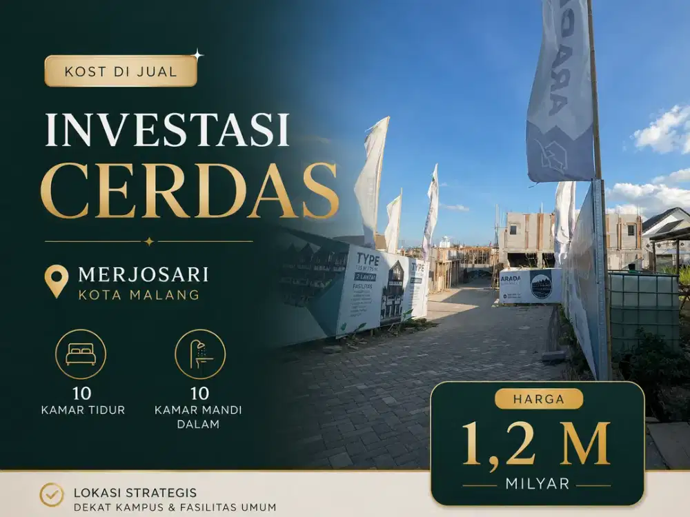 Peluang Investasi Kost di Malang
