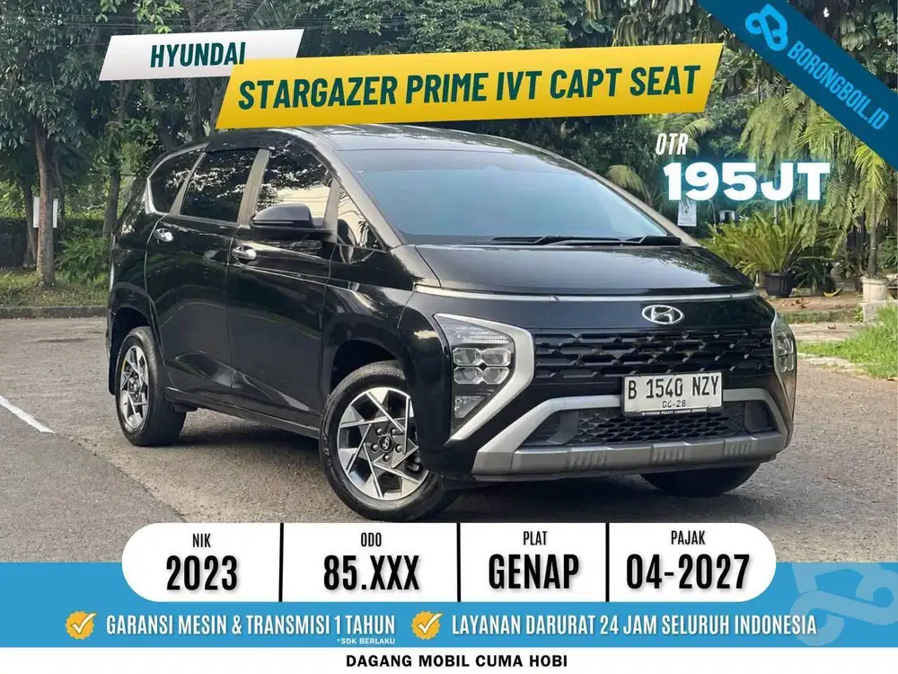Mobil Keluarga Futuristik | Hyundai Stargazer Prime Capt Seat Metik 23
