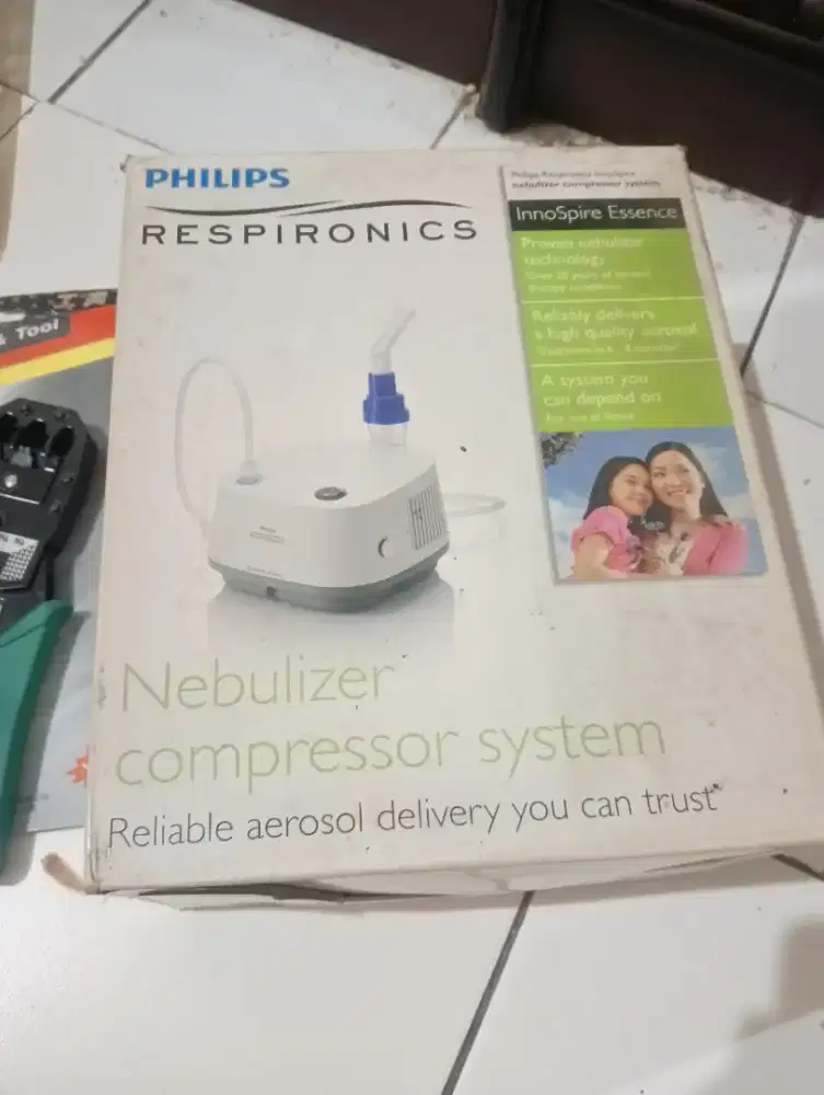 Nebulizer philips alat terapi uap utk sesak nafas dan asma