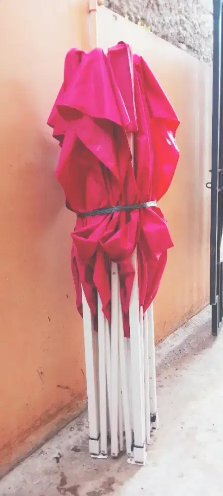 Jual tenda untuk jualan 3*4 warna merah