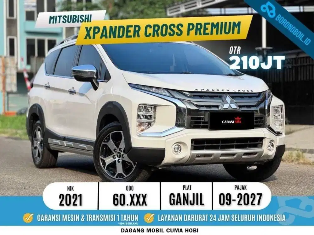 Xpander Cross premium 2021 putih