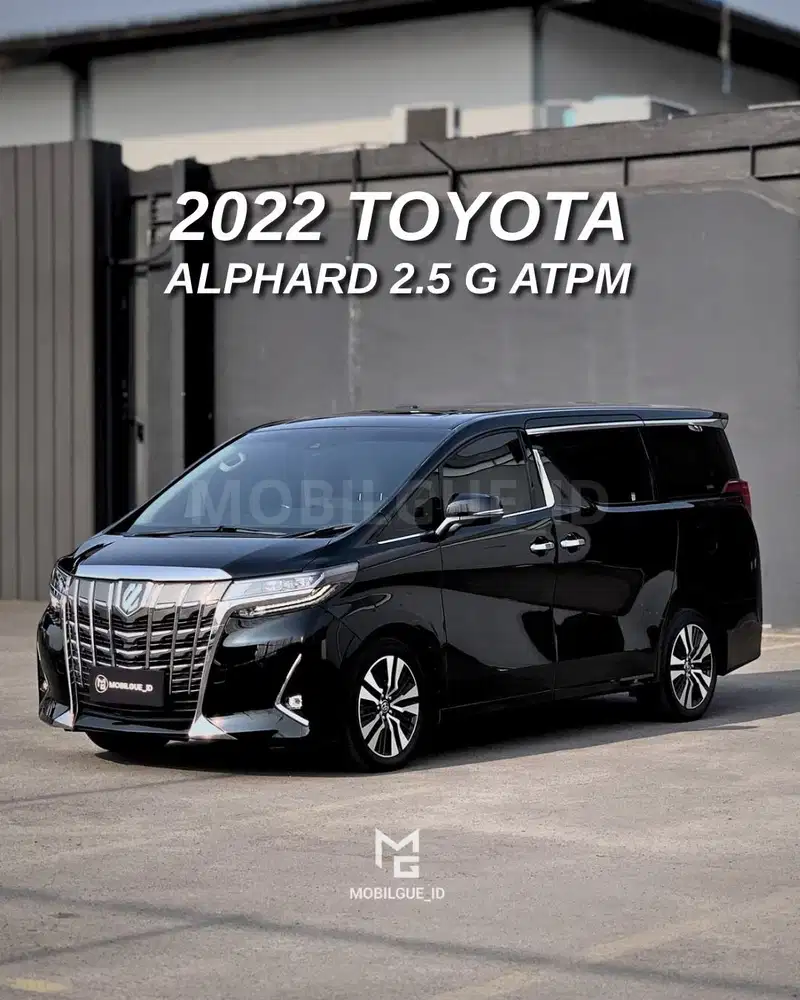 SUPER ANTIK ‼️ Toyota Alphard G ATPM 2022