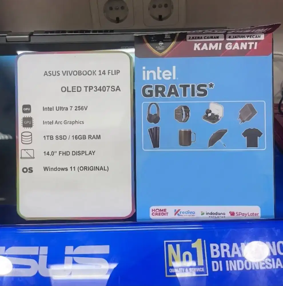 Laptop Asus Vivobook 14 Flip Promo cicilan ringan