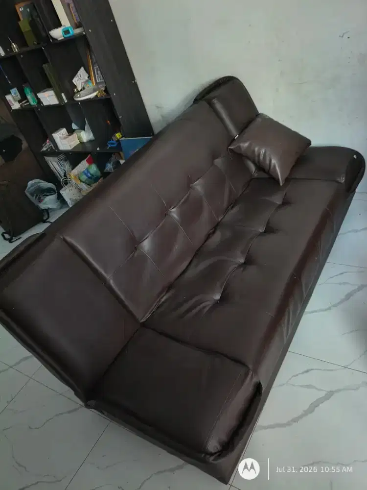 Sofa bed 3 seater preloved bahan bagus