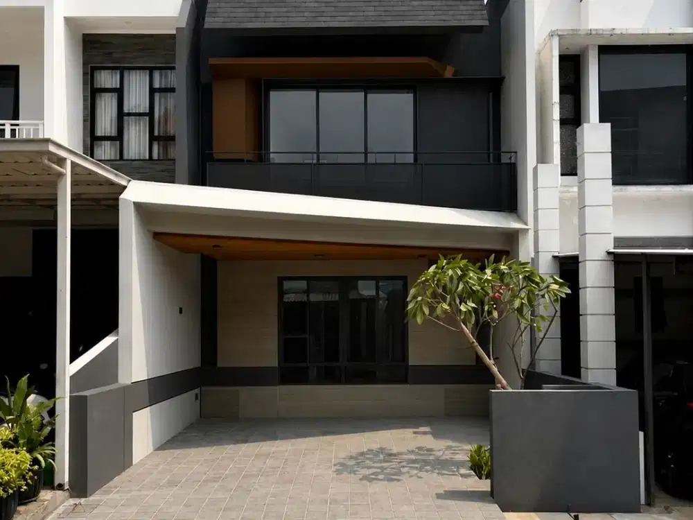 RUMAH BARU DI CLUSTER REMPOA TANGERANG SELATAN SIAP HUNI