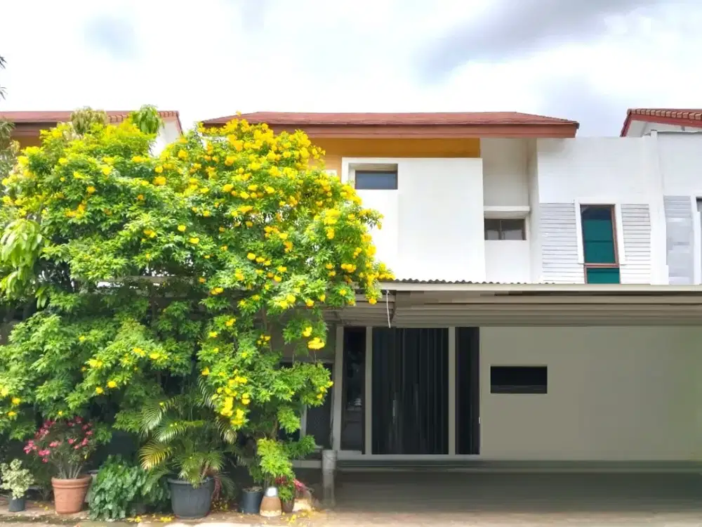 Rumah 2lt 198m 12x16,5 type 4KT Cluster Lantana JGC Jakarta Garden City