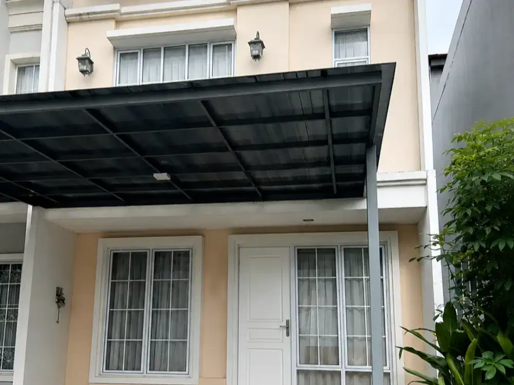 Rumah 2lt luas 7x15 105meter 3KT Cluster La Seine JGC Jakarta Garden City