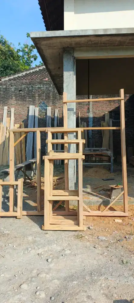 Pintu Jati Asli