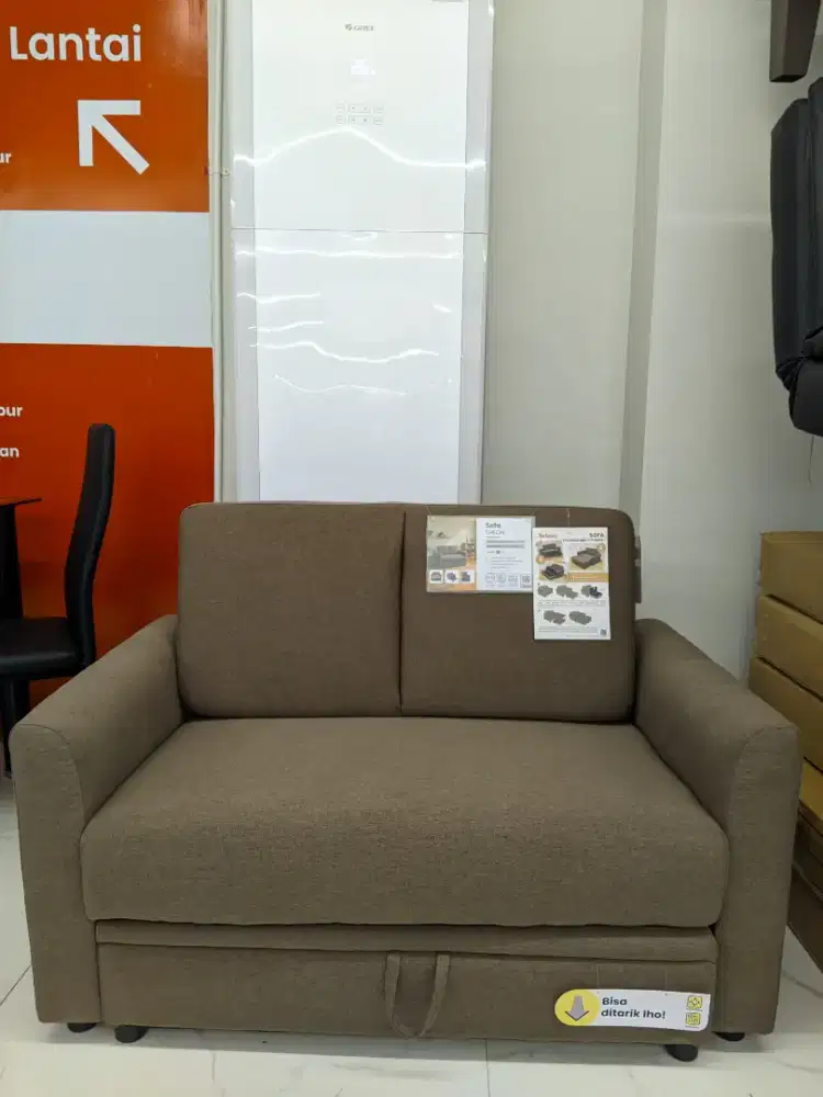 promo sofa 2 seater storage