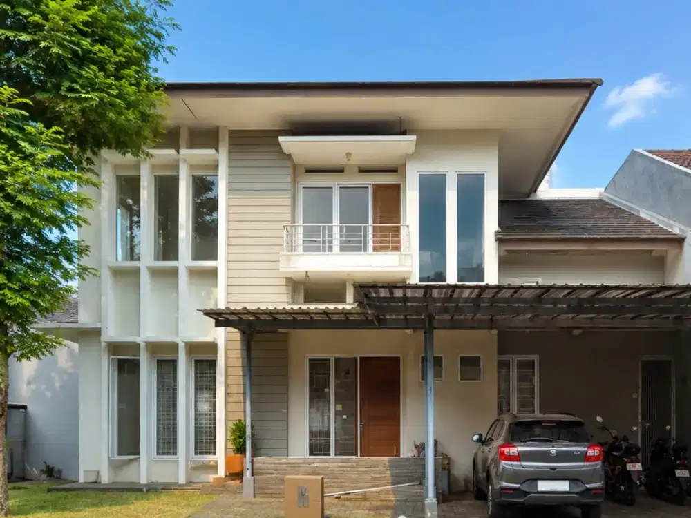 Dijual Rumah di Kawasan BSD Tangsel Posisi Hook Dengan Pencahayaan Alami & Sirkulasi Udara Yang Baik RN-18807