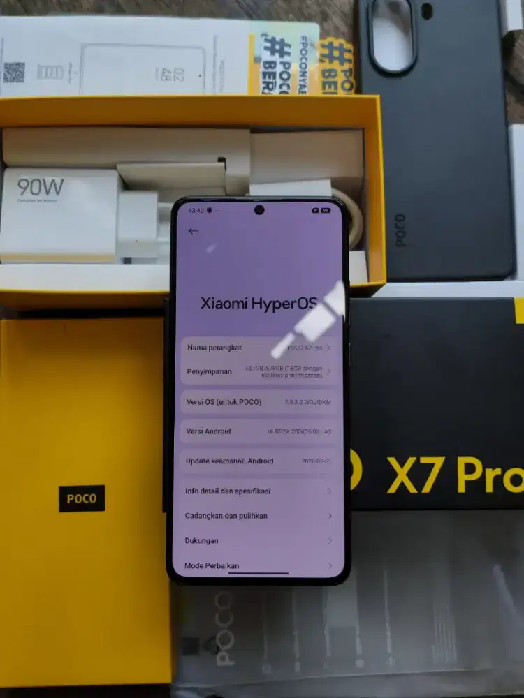 Poco X7 Pro 12/512GB Fullset Original - Like New