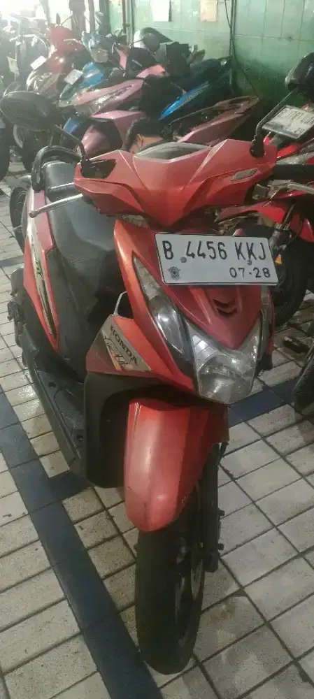 HONDA BEAT F1 TH 2013 STRIPING CAT MSH ORIGINAL BAWAAN PABRIK (BULE2)