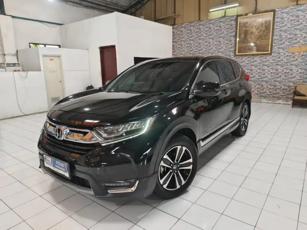 Honda CRV Turbo Prestige 1.5 AT 2018 Hitam Istimewa Record