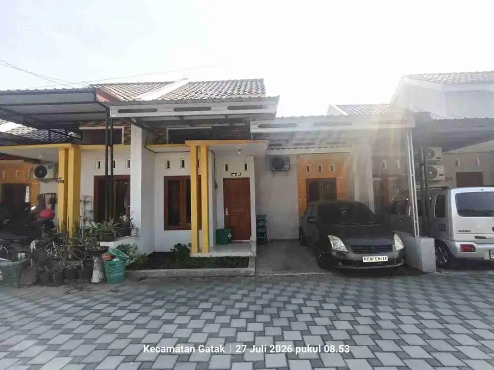 Rumah Cluster Cantik Modern di Ngemplak Kartasura Sukoharjo (at)