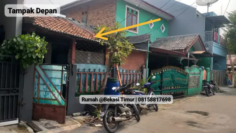 Dijual Rumah Murah Perumahan Pondok Timur Indah Bekasi Timur