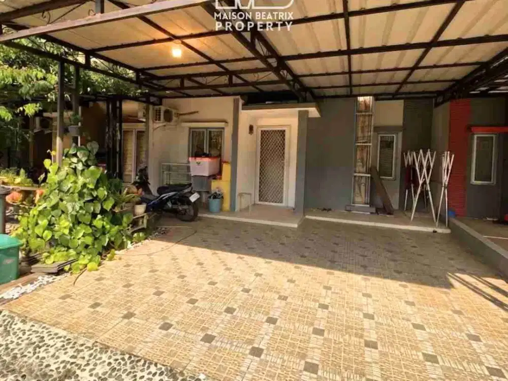 DIJUAL RUMAH DG BANGUNAN BARU 2TH, DEKAT DG TOL, AEON MAL, INTERMODA DAN STASIUN, CISAUK