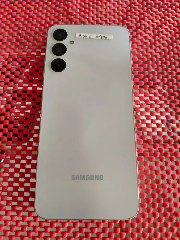 Samsung a05s 6/128 lengkap no minus ex garansi resmi.