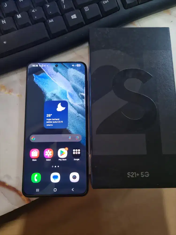 Samsung S21+ 5G 8/256 Resmi Sein Indo
Fullset