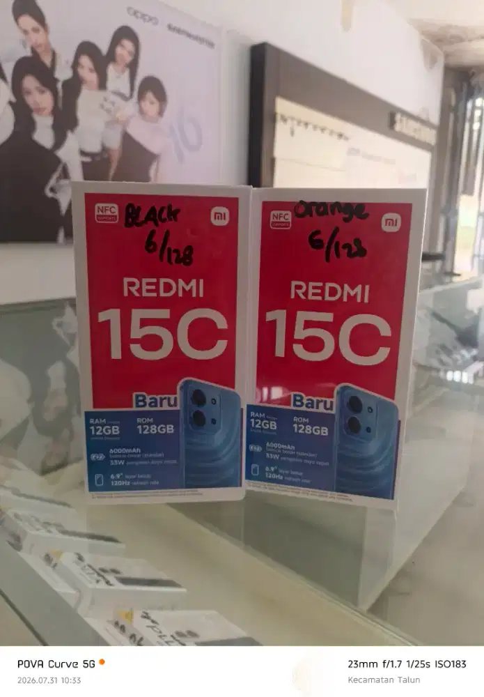 New Redmi 15C 6/128GB
