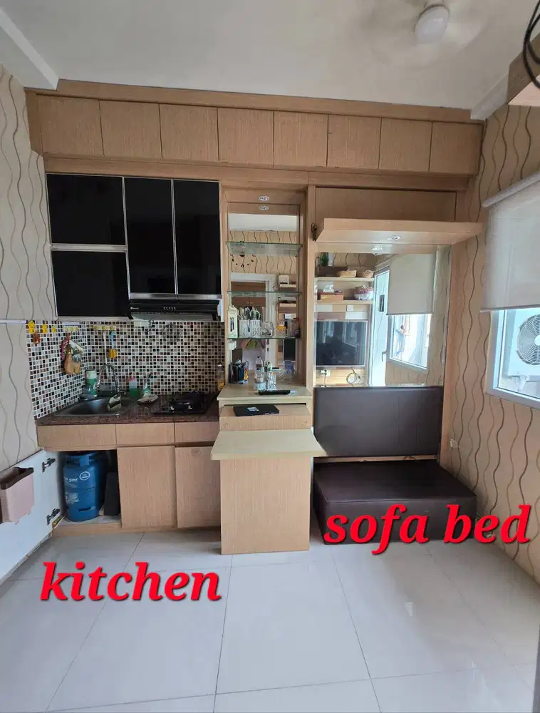 Unit apartment nyaman disewakan di Green Pramuka Apartment