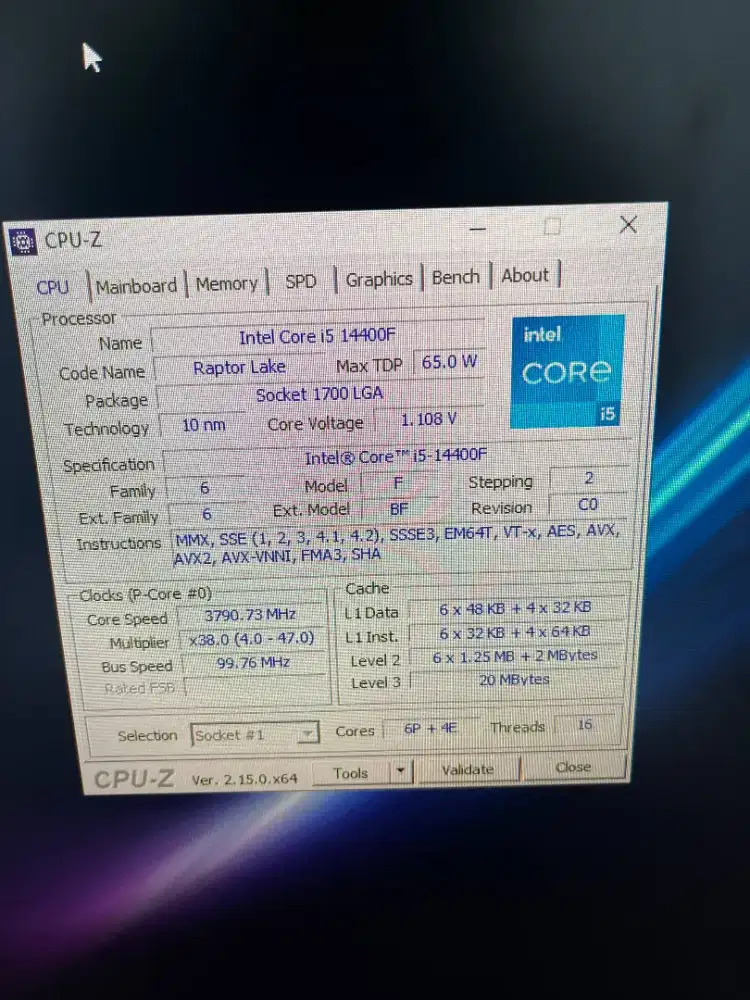 PC i5 GEN 14 PRIBADI