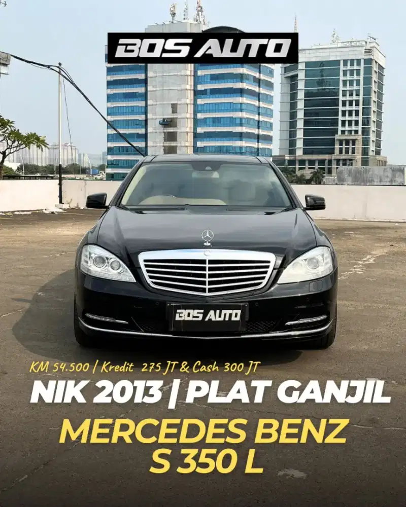 Mercedes Benz S 350 L 2013
