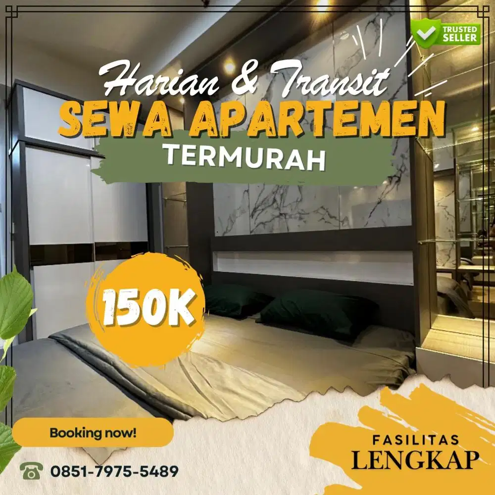 Sewa Apartemen Tangerang TREEPARK SERPONG BSD Harian/Transit Termurah