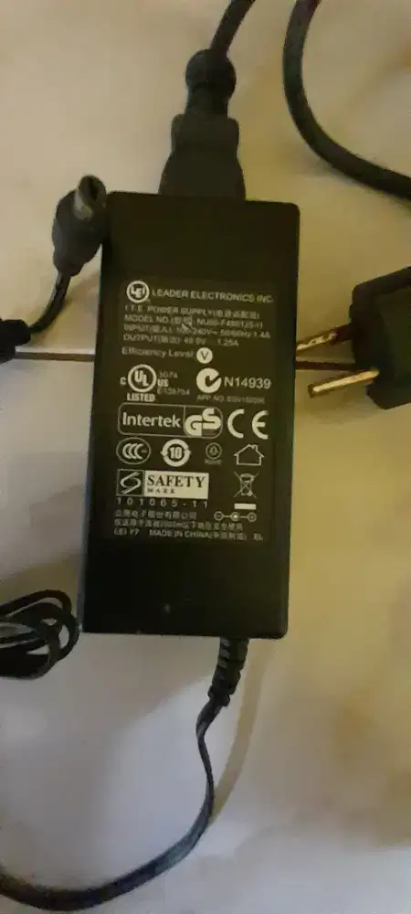 INTERTEK Adaptor Charger Laptop