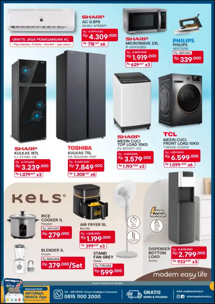 Promo kulkas side by side toshiba