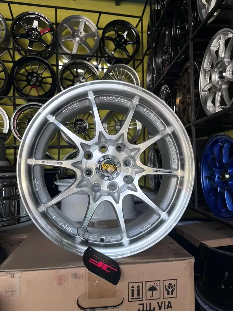 VELG CE28 R15*7 H4*100/114.3 Brio,Yaris,Mobilio,Agya,Ayla,Jazz,Sigra