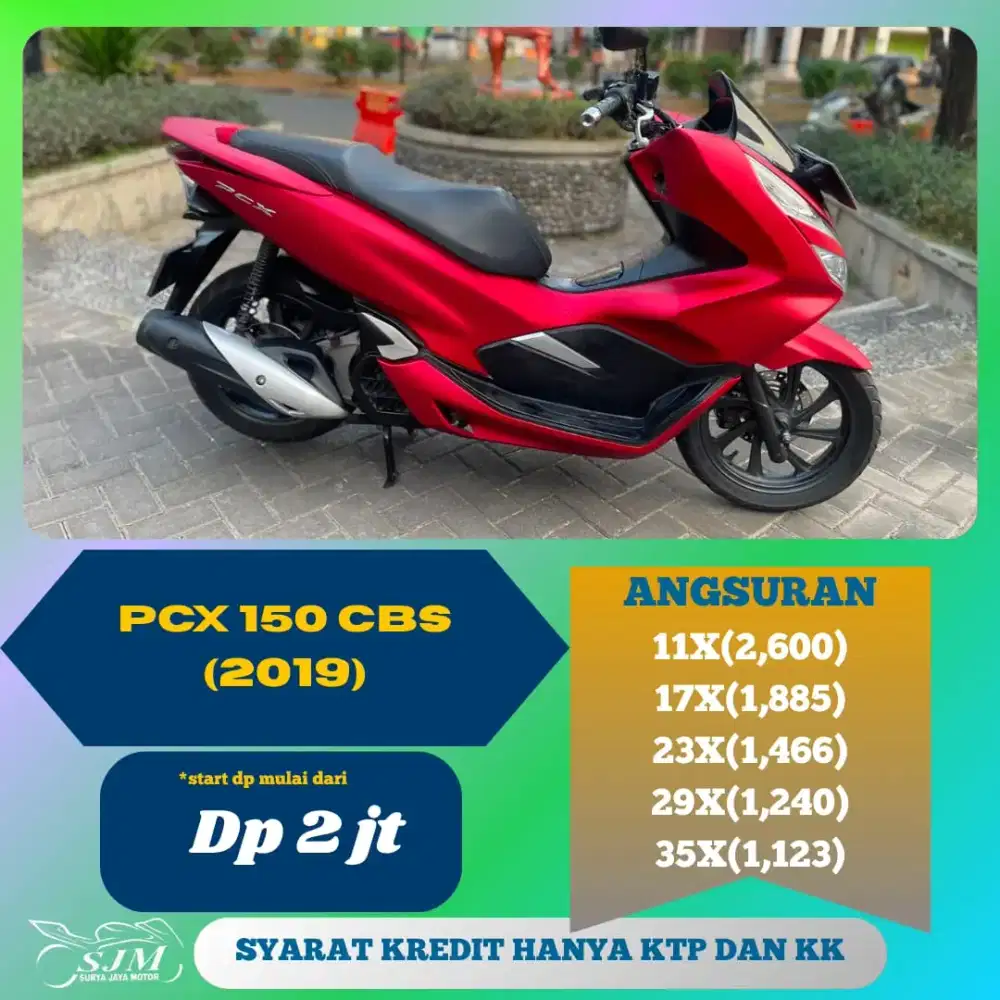 HONDA PCX 150 ABS 2019 KREDIT PROSES CEPAT