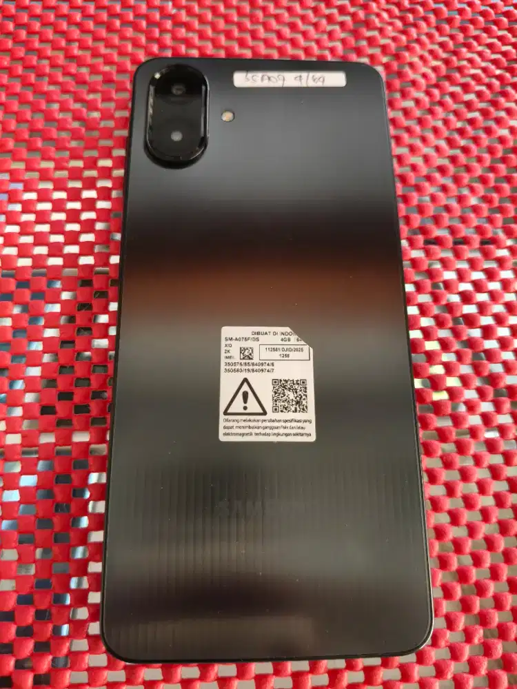 Samsung a07 4/64 mulus no minus lengkap