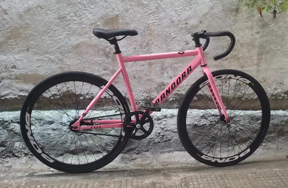 Di Jual Sepeda Fixie Pandora Warna Pink
