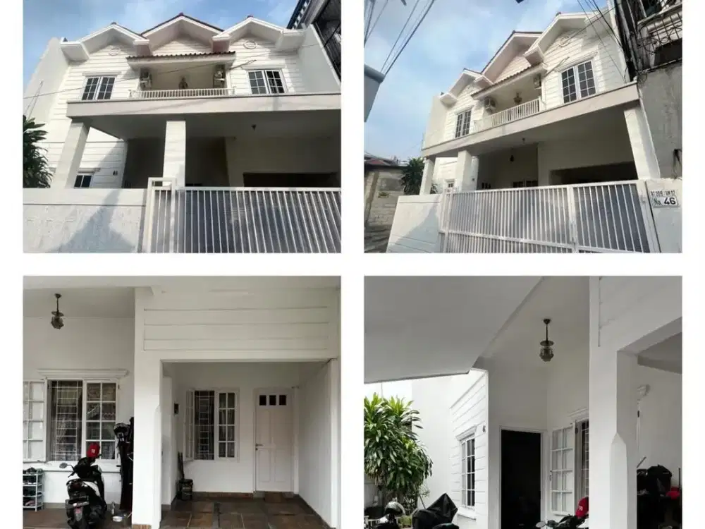 MURAH BANGET !!! Dijual Rumah Modern di Dekat Universitas BINUS Kemanggisan, Kebon Jeruk, Jakarta Barat