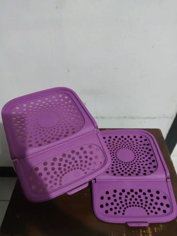 Tupperware tempat bawang