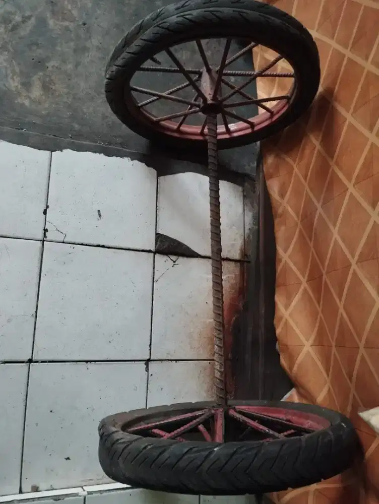 Roda gerobak + AS
