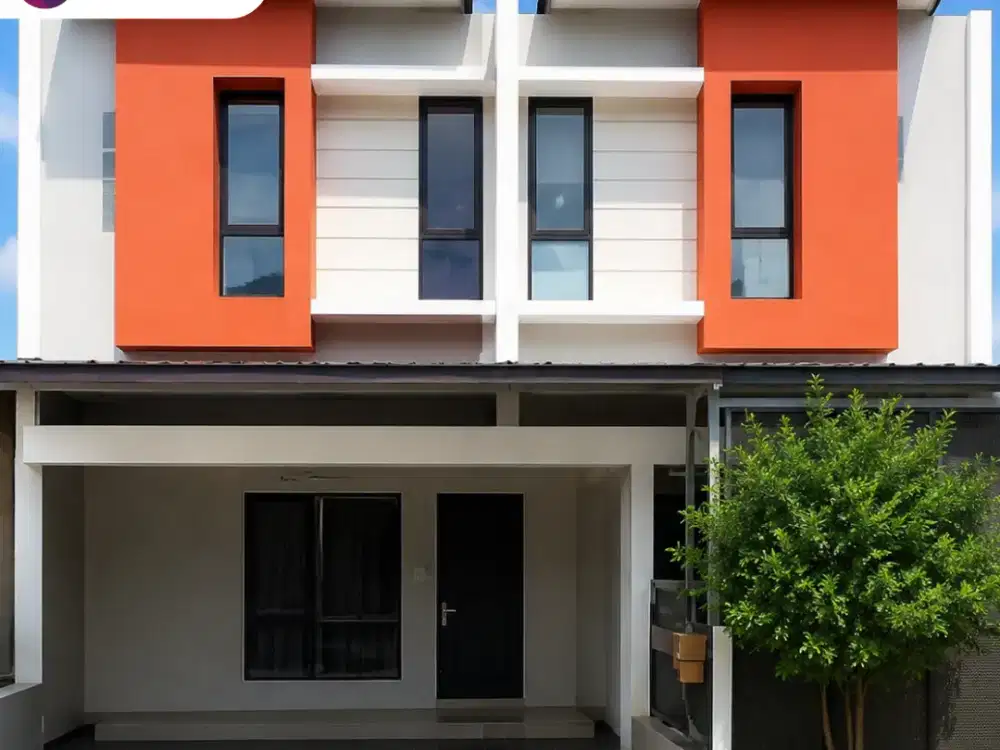 Dijual rumah 2 lantai Cluster Linea residence Graha Raya Bintaro Serpong utara Tangsel