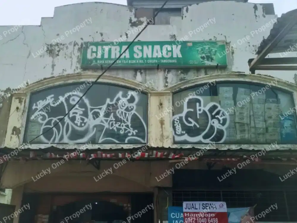 DIJUAL RUKO GANDENG 2 LANTAI – JALAN RAYA SERANG, CIKUPA