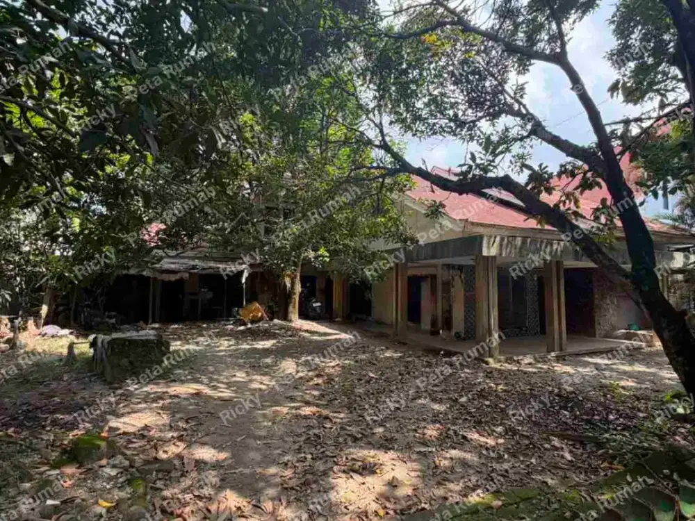Jual tanah / rumah tua luas jalan Pelita ii, akses krakatau, rakyat, strategis