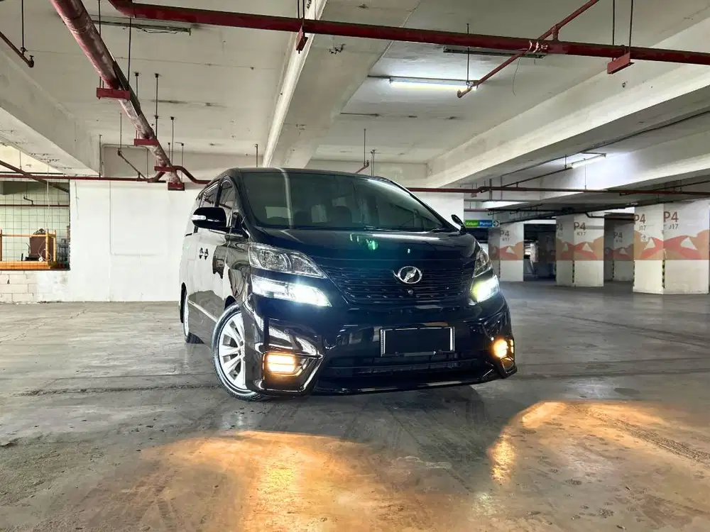 Toyota vellfire 2.4 at premium sound 2010 stnk 07/27 odo 120 rb km