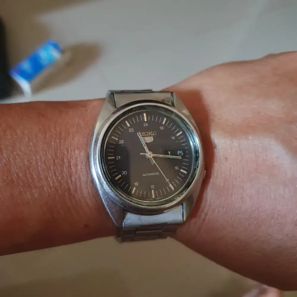 Jam seiko 5 military
