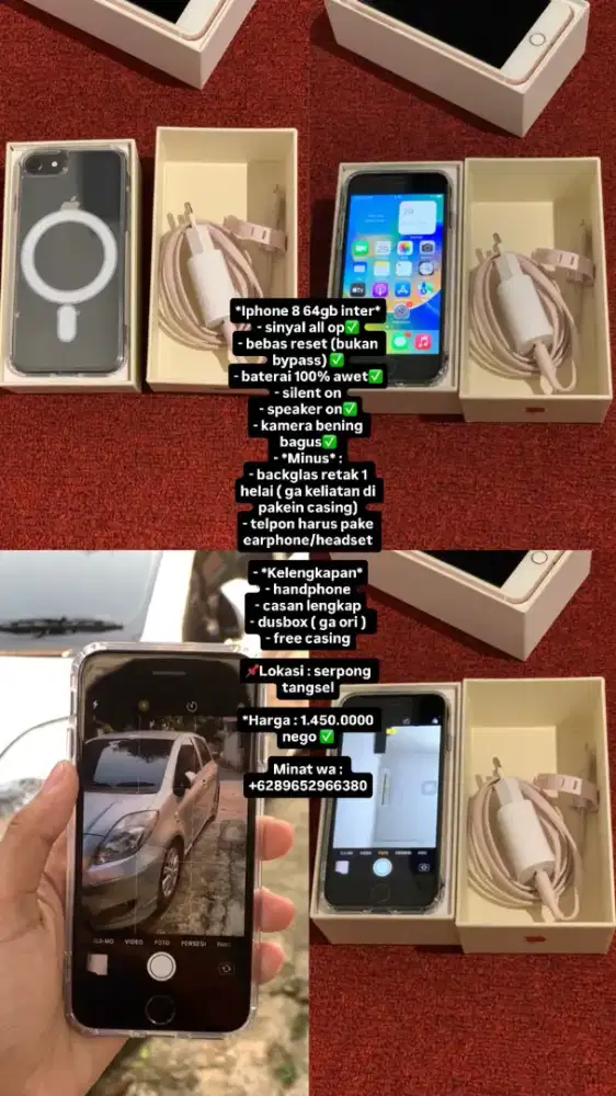 Iphone 8 64gb inter